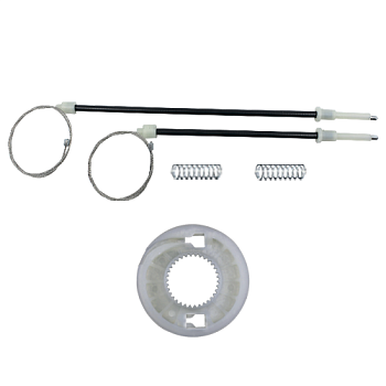 Ремкомплект стеклоподъемника (трос+ролик) Ford Fiesta (перед. лев./прав.) 777284