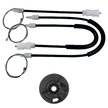 Ремкомплект стеклоподъемника (трос+ролик) Nissan Primera P12 (перед. прав.) 777218