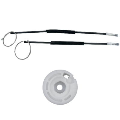 Ремкомплект электрического стеклоподъемника (трос+ролик) Fiat Linea (зад. прав.) 777198