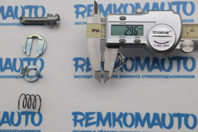 Ремкомплект личинки замка двери BMW X5 E53 (перед. прав.) 771713