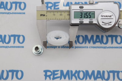Обводной ролик стеклоподъёмника с клепкой 771335 Обводной ролик стеклоподъёмника с клепкой 771335