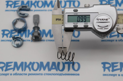 Ремкомплект личинки замка двери Skoda Fabia/Seat Cordoba/Ibiza 6K3837223A (перед. лев./прав.) 771681 Ремкомплект личинки замка двери Skoda Fabia/Seat Cordoba/Ibiza 6K3837223A (перед. лев./прав.) 771681