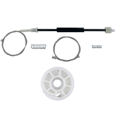 Ремкомплект стеклоподъемника (трос+ролик) BMW 5-series F10 (зад. прав.) 777393