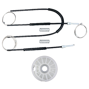 Ремкомплект стеклоподъемника (трос+ролик) Audi Q5 (перед. лев.) 777047