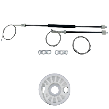 Ремкомплект стеклоподъемника (трос+ролик) Volvo XC60 (перед. лев.) 777317