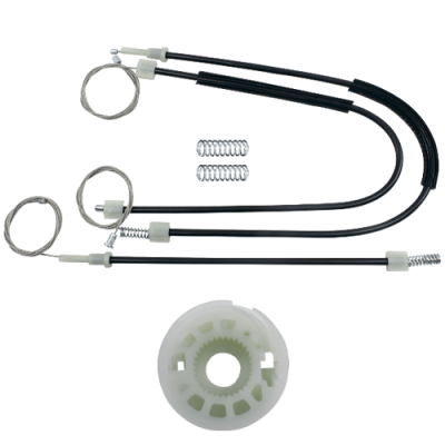 Ремкомплект стеклоподъемника (трос+ролик) Seat Leon 2005-2012 (перед. лев.) 777077