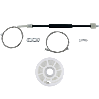 Ремкомплект стеклоподъемника (трос+ролик) BMW 5-series F10 (зад. лев.) 777392