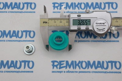 Обводной ролик стеклоподъёмника с клепкой 771243 Обводной ролик стеклоподъёмника с клепкой 771243