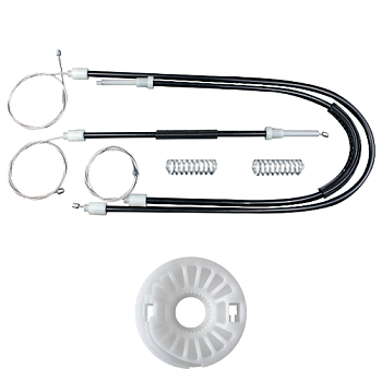 Ремкомплект стеклоподъемника (трос+ролик) Volkswagen New Beetle (перед. лев./прав.) 777385