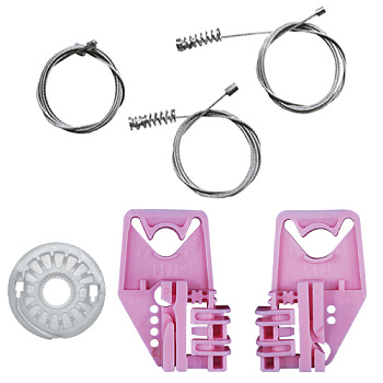 Ремкомплект стеклоподъёмника Skoda Octavia 2 покол. 2004-2013 (A5) ОЕМ:1Z1837462 (перед.прав) 770372