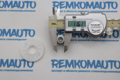 Обводной ролик стеклоподъёмника с клепкой 770134