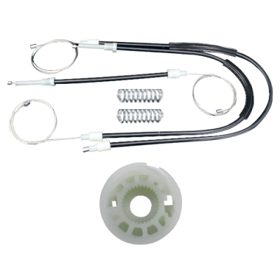 Ремкомплект стеклоподъемника (трос+ролик) Volkswagen Passat B8 (перед. лев.) 777351