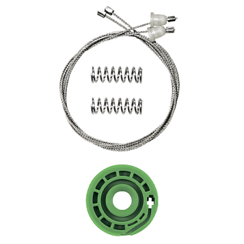 Ремкомплект стеклоподъемника (трос+ролик) BMW 3-series E90/E91 (зад. лев./прав.) 777126