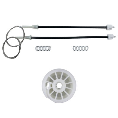 Ремкомплект стеклоподъемника (трос+ролик) Opel Corsa D (перед. лев.) 777289