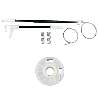 Ремкомплект стеклоподъемника (трос+ролик) Volkswagen Polo 3/Polo Classic (зад. прав.) 777041