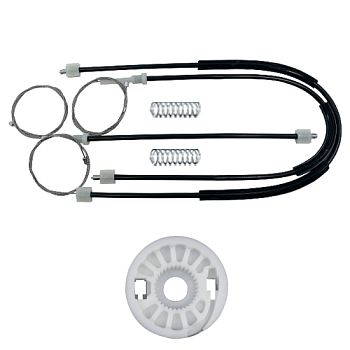 Ремкомплект стеклоподъемника (трос+ролик) Mercedes Benz Vito (перед. прав.) 777242