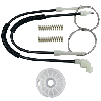 Ремкомплект стеклоподъемника (трос+ролик) Ford Transit/Tourneo Connect (перед. прав.) 777157