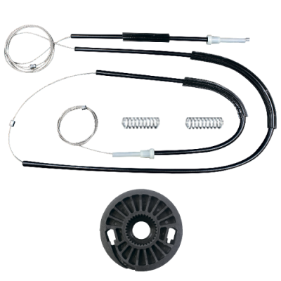 Ремкомплект стеклоподъемника (трос+ролик) Skoda Octavia A7 (перед. лев.) 777388