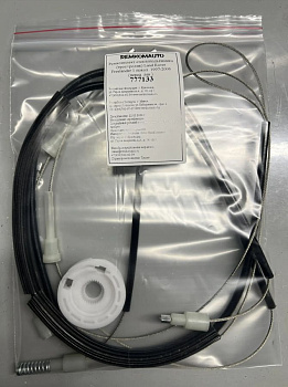 Ремкомплект стеклоподъемника (трос+ролик) Land Rover Freelander 1997-2006 (перед. лев.) 777133