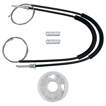 Ремкомплект стеклоподъемника (трос+ролик) Renault Master 3 (перед. прав.) 777328