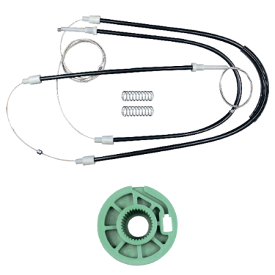 Ремкомплект стеклоподъемника (трос+ролик) Audi A4 B5 (перед. лев.) 777059