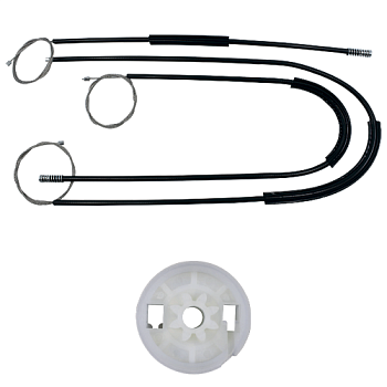 Ремкомплект стеклоподъемника (трос+ролик) Mercedes Benz Vito/Viano (перед. прав.) 777178