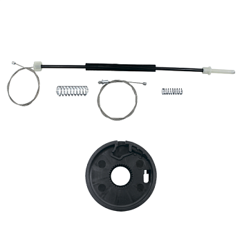 Ремкомплект стеклоподъемника (трос+ролик) Renault Megane 1 Cabrio (зад. прав.) 777276