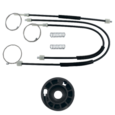 Ремкомплект стеклоподъемника (трос+ролик) Ford Ranger (перед. лев./прав.) 777333