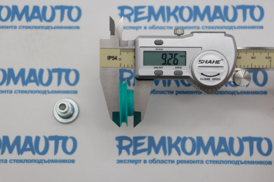 Обводной ролик стеклоподъёмника с клепкой 771243 Обводной ролик стеклоподъёмника с клепкой 771243