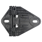 Направляющий держатель (каретка) стеклоподъёмника Renault Megane 1/Seat Toledo 1 левый 770460