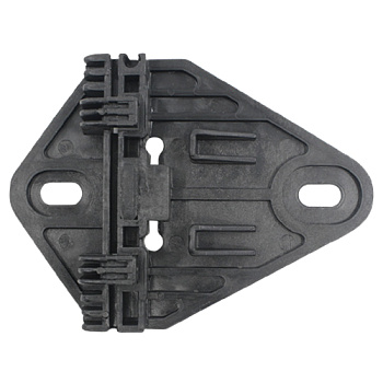 Направляющий держатель (каретка) стеклоподъёмника Renault Megane 1/Seat Toledo 1 левый 770460