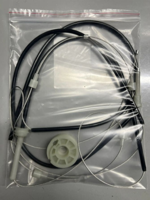  Ремкомплект стеклоподъёмника (трос+ролик) Cadillac CTS Coupe 2007-2014 (перед. лев.) 777608