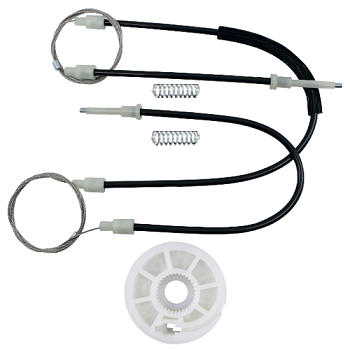 Ремкомплект стеклоподъемника (трос+ролик) Bentley Continental GT (перед. лев.) 777321