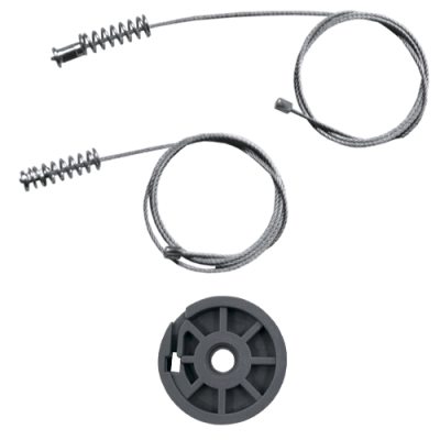 Ремкомплект стеклоподъемника (трос+ролик) Citroen Nemo (перед. лев.) 777384