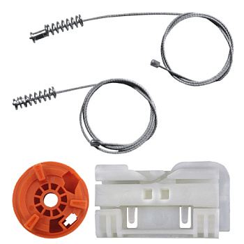 Ремкомплект стеклоподъемника Renault Clio 3 (зад. лев.) 771727