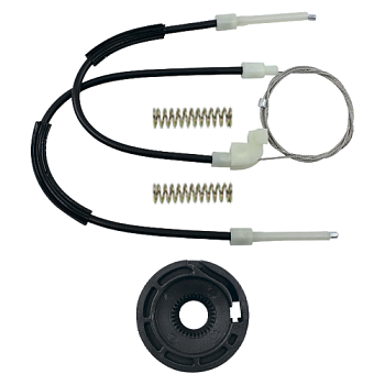 Ремкомплект стеклоподъемника (трос+ролик) Ford Escort (перед. прав.) 777159