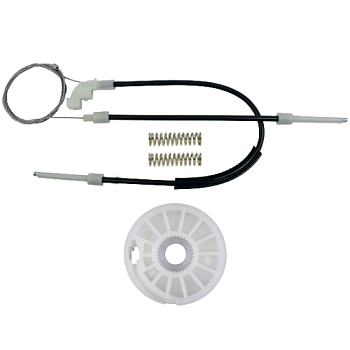 Ремкомплект стеклоподъемника (трос+ролик) Mercedes Benz Actros/Atego/Axor (перед. лев.) 777179