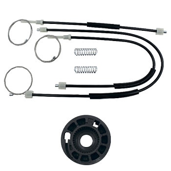 Ремкомплект стеклоподъемника (трос+ролик) Ford Ranger (перед. лев./прав.) 777333