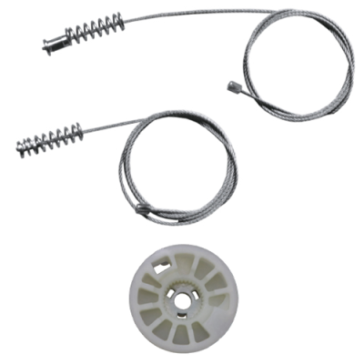 Ремкомплект стеклоподъёмника (трос+ролик) Hyundai Elantra (перед. лев.) 777397