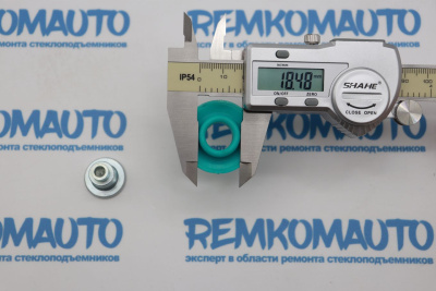 Обводной ролик стеклоподъёмника с клепкой 771243 Обводной ролик стеклоподъёмника с клепкой 771243
