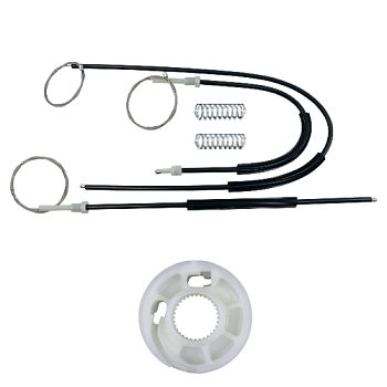 Ремкомплект стеклоподъемника (трос+ролик) Citroen C4 Picasso (перед. лев.) 777310