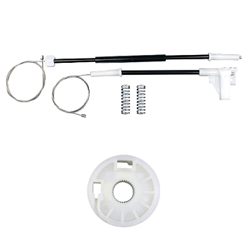 Ремкомплект стеклоподъемника (трос+ролик) Volkswagen Polo 3/Polo Classic (зад. лев.) 777036