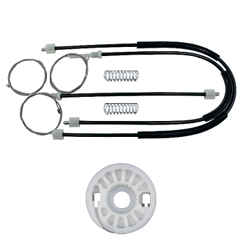 Ремкомплект стеклоподъемника (трос+ролик) Mercedes Benz Vito (перед. лев.) 777292