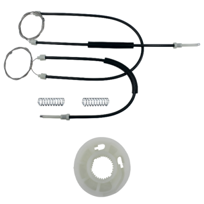 Ремкомплект стеклоподъемника (трос+ролик) BMW X3 E83 (перед. прав.) 777281