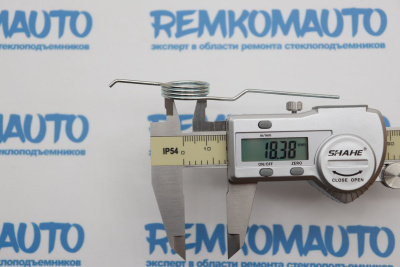Пружина натяжного обводного фиксатора стеклоподъёмника 771773