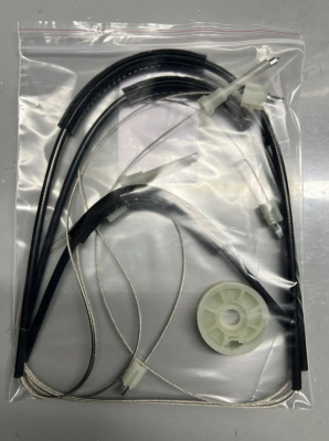 Ремкомплект стеклоподъемника (трос+ролик) BMW 5-series F10 2010-2017 (перед. лев.) 777390