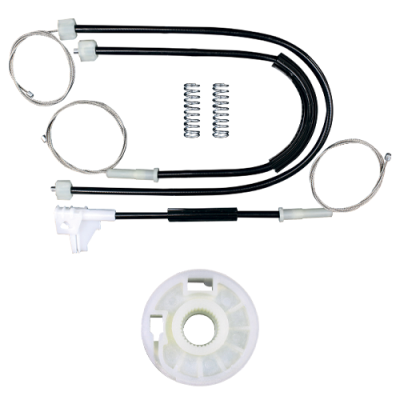 Ремкомплект стеклоподъемника (трос+ролик) Volkswagen Caddy/ Polo Classic (перед. лев.) 777038