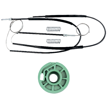 Ремкомплект ст-ка (трос+ролик) Audi A3 Coupe 1 покол.1996-2003 (8L) ОЕМ:07916830 (перед.прав) 777359