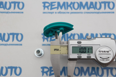 Обводной ролик стеклоподъёмника с клепкой 770715 Обводной ролик стеклоподъёмника с клепкой 770715