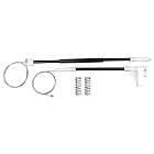 Комплект тросов стеклоподъёмника Volkswagen Polo 3/Polo Classic (зад. лев.) 770203